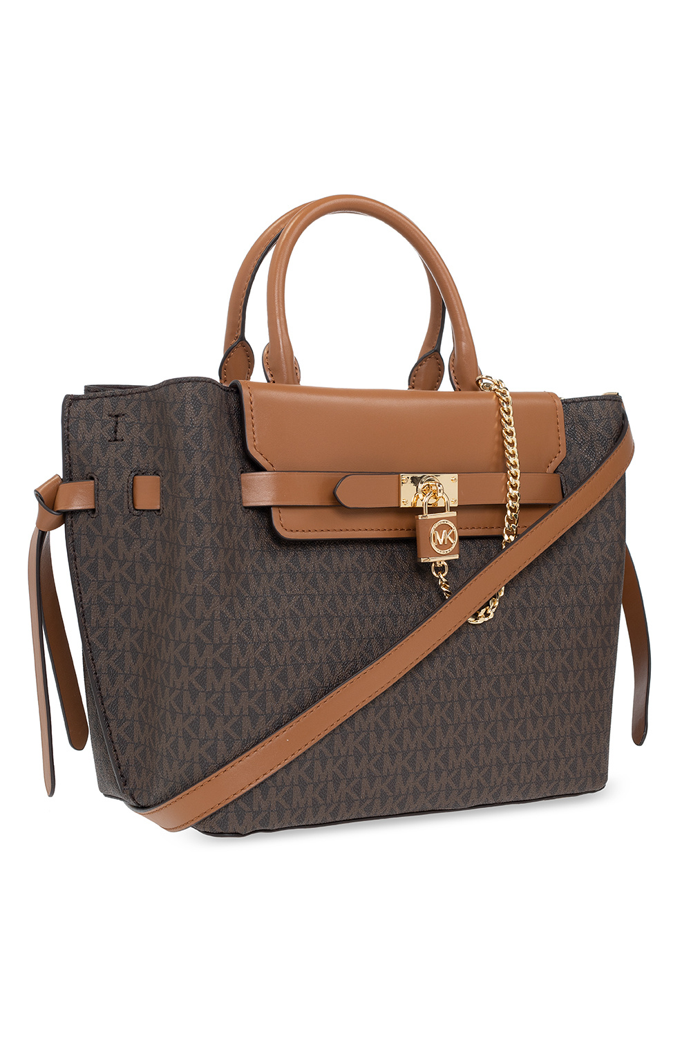 Michael kors hamilton bag cheap brown